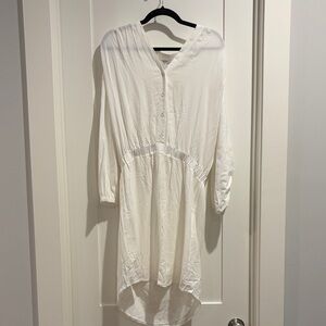 Splendid White High Low Dress